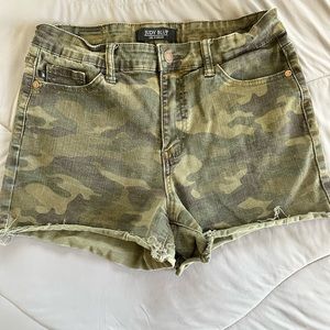 Judy Blue Camo Shorts
